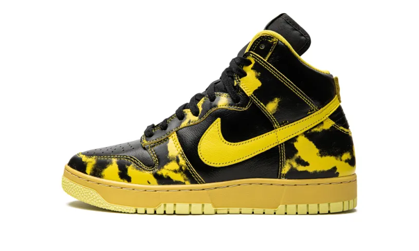Nike Dunk Dunk High 1985 'Yellow Acid Wash'